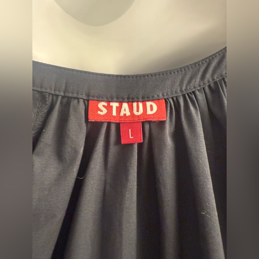 STAUD Elegant Vincent Black Dress